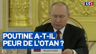 Vladimir Poutine atil peur de lOTAN [upl. by Campy]