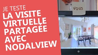 je teste la Visite Virtuelle Live avec Nodalview  et cest top [upl. by Madelina]