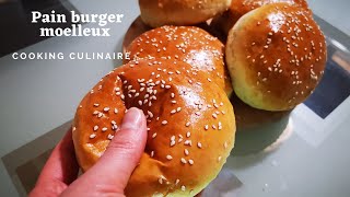 Pain burger moelleux [upl. by Amandy]