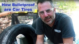 How Bulletproof are Car Tires [upl. by Kresic499]