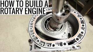 How To Build A Rotary Engine [upl. by Aiciram271]