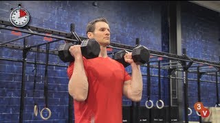 The Perfect Overhead Dumbbell Press [upl. by Tim]