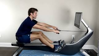 Basic Indoor Rowing Techniques Legs Only Drill [upl. by Enahc]