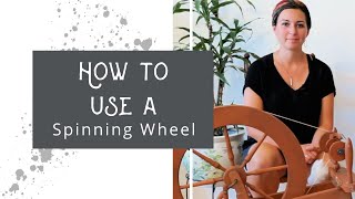 How to Use a Spinning wheel [upl. by Bastian864]