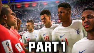 FIFA 18 World Cup Gameplay Walkthrough Part 1  GROUP STAGES ENGLAND [upl. by Sussi]