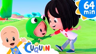 Cucu Dance and more Nursery Rhymes of Cleo and Cuquin  Songs for Kids [upl. by Earas709]