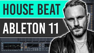 Ableton Live 11  How To Create A House Beat Beginners Tutorial [upl. by Nari]