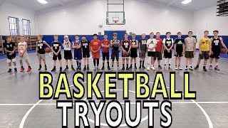 MIDDLE SCHOOL BASKETBALL TRYOUTS FINAL CUT [upl. by Calli]