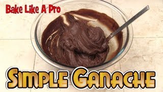 Simply THE BEST Chocolate Ganache Recipe [upl. by Kieran855]