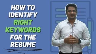 How to Add the Right Keywords in the Resume which is ATS Friendly  Resume Writing  CV Writing [upl. by Janene]