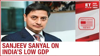 Principal Eco Advisor Sanjeev Sanyal shares his view on Indias GDP in Q1 and on the next quarter [upl. by Keri]