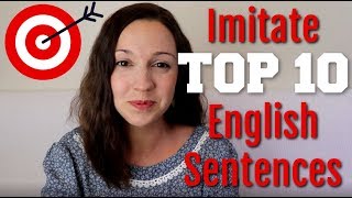 How to Pronounce TOP 10 English Sentences [upl. by Agee571]