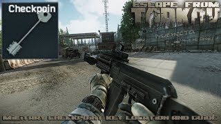 Escape From Tarkov  Military Checkpoint Key Location amp Guide [upl. by Ahsets]