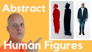 Abstract Art Human Figures – Painting Figurative [upl. by Jezrdna]