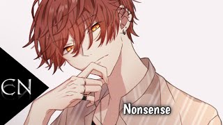 Nightcore  Nonsense male version lyrics [upl. by Nivla]