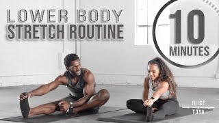 10 Minute Lower Body Stretch Routine For Tight Hamstrings amp Hip Flexors [upl. by Rodrich]