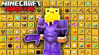 I Got ALL 122 ADVANCEMENTS In Minecraft Hardcore [upl. by Yllet]