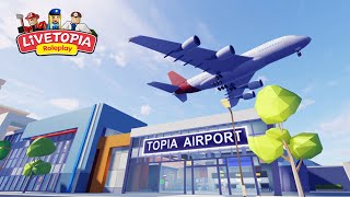 ✈️Roblox Livetopia Update 16 NEW AIRPORT RELEASE Update16 ✈️Livetopia [upl. by Uni]