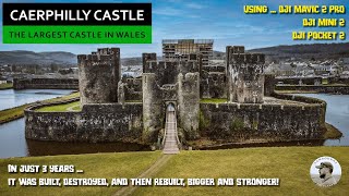 Caerphilly Castle  The Largest in Wales 2nd in Britain [upl. by Nnylak171]