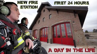 First 24 Hours in a New Fire Station  A Day in the Life [upl. by Enimzaj727]