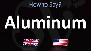 How to Pronounce Aluminum CORRECTLY [upl. by Eirojam]