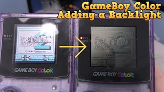 Finally  A Gameboy Color Backlight Mod [upl. by Genevieve]