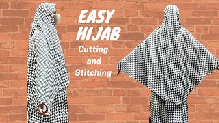 Hijab Cutting and Stitching [upl. by Rovit]