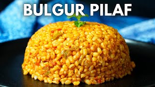 How to make a SERIOUSLY GOOD Turkish Bulgur Pilaf  Burghul Pilaf [upl. by Presber]