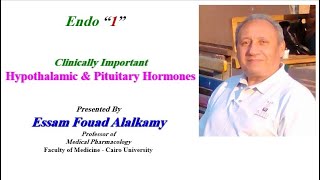 Endocrine Pharmacology 1 Hypothalamic amp Pituitary Hormones 2020 [upl. by Azpurua]