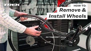 How To Remove and Install Bike Wheels [upl. by Bashee765]