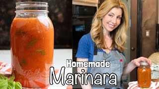 HOMEMADE MARINARA SAUCE with San Marzano Tomatoes [upl. by Grayce]