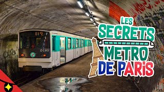 15 SECRETS du METRO DE PARIS [upl. by Cosetta]