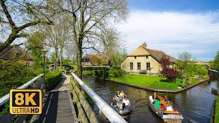 Giethoorn The Netherlands 8K 🇳🇱 [upl. by Casey612]