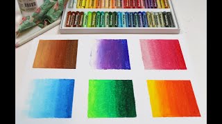 How to BLEND OIL PASTELS for Beginners [upl. by Nichy]