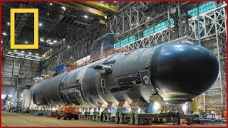 BBC Documentary  Super Sub USS Submarines Ultimate Structures National Geographic [upl. by Anailil]