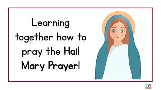 Hail Mary Prayer [upl. by Rezal]