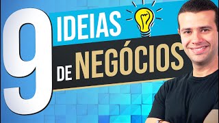 9 IDEIAS DE NEGÓCIOS LUCRATIVOS PARA EMPREENDER EM 2021 [upl. by Kimber841]