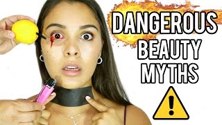 Dangerous Beauty Myths TESTED WARNING Graphic Content NataliesOutlet [upl. by Phil]