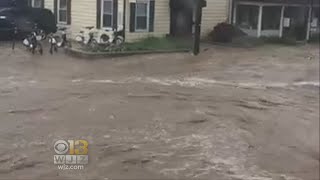 State Of Emergency Issued For Ellicott City After Flash Flooding [upl. by Eillo]