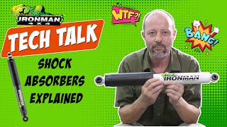 Shock Absorbers Explained  Tech Talk with Mic from Ironman 4x4 [upl. by Hoon803]