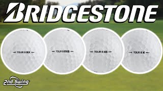 Bridgestone Golf Ball Comparison  Tour B X Tour B XS Tour B RX Tour B RXS [upl. by Eissel]