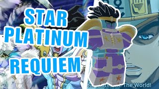 Star Platinum RequiemSPTW SHOWCASE Your Bizarre Adventure YBA [upl. by Suinotna72]