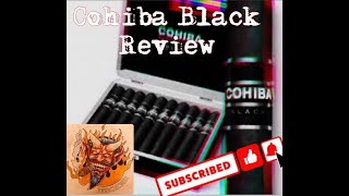 Cohiba Black Cigar review [upl. by Aicina]