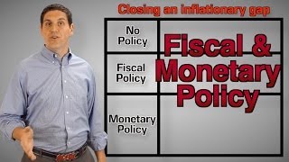 Fiscal amp Monetary Policy  Macro Topic 51 [upl. by Enitsyrk128]