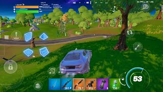 Fortnite mobile epic graphics gameplay Android [upl. by Noeruat84]