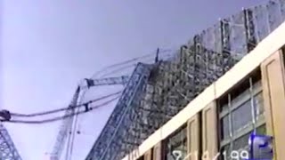 20 years ago Big Blue crane collapses at Miller Park killing 3 ironworkers [upl. by Weirick]