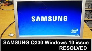 SAMSUNG Q330 RV511 RV411 W10 Laptop Problem issue W7 UPGRADE Freeze Repair solution Disassembly [upl. by Charmaine]