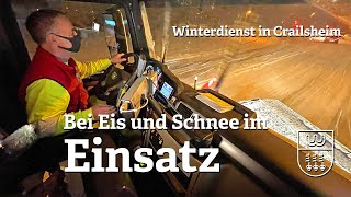 Bei Eis und Schnee im Einsatz  Unterwegs mit dem Winterdienst [upl. by Nodlehs527]