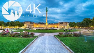 Stuttgart in 4K [upl. by Bartle]