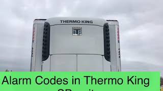 Thermo King SB Alarm codes [upl. by Dowdell]